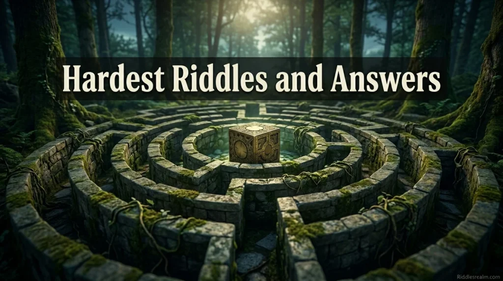 Hardest Riddles and Answers