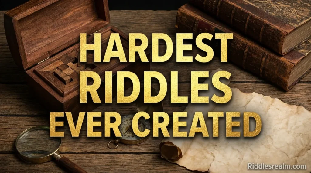 Hardest Riddles Ever Created