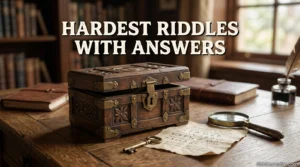 Hardest Riddles With Answers
