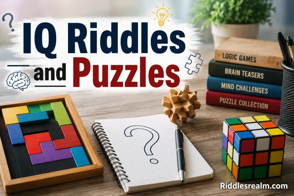 IQ riddles and puzzles