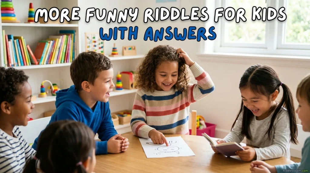 More Funny Riddles for Kids with Answers