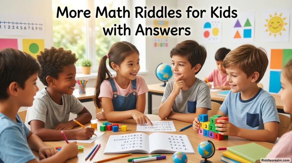 More Math Riddles for Kids with Answers