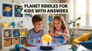 Planet Riddles for Kids with Answers