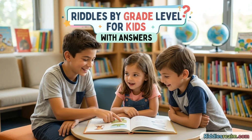 Riddles by Grade Level for Kids with Answers