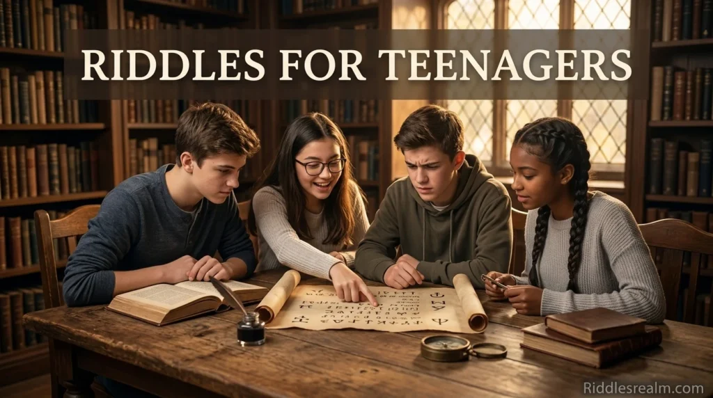 riddles for teenagers