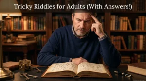 Tricky Riddles for Adults (With Answers!)