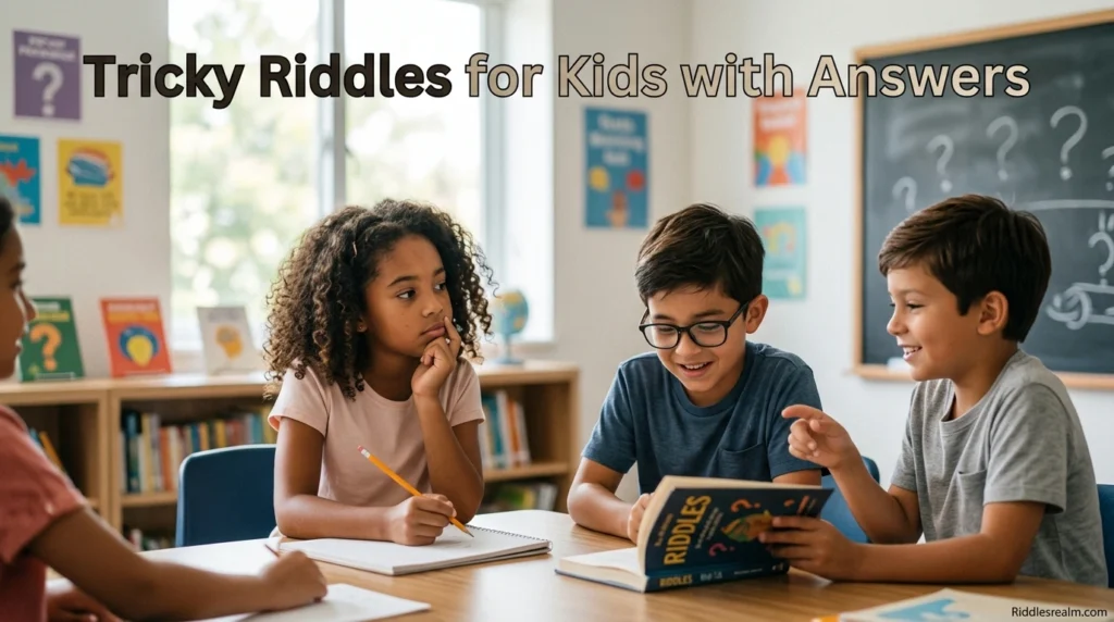 Tricky Riddles for Kids with Answers