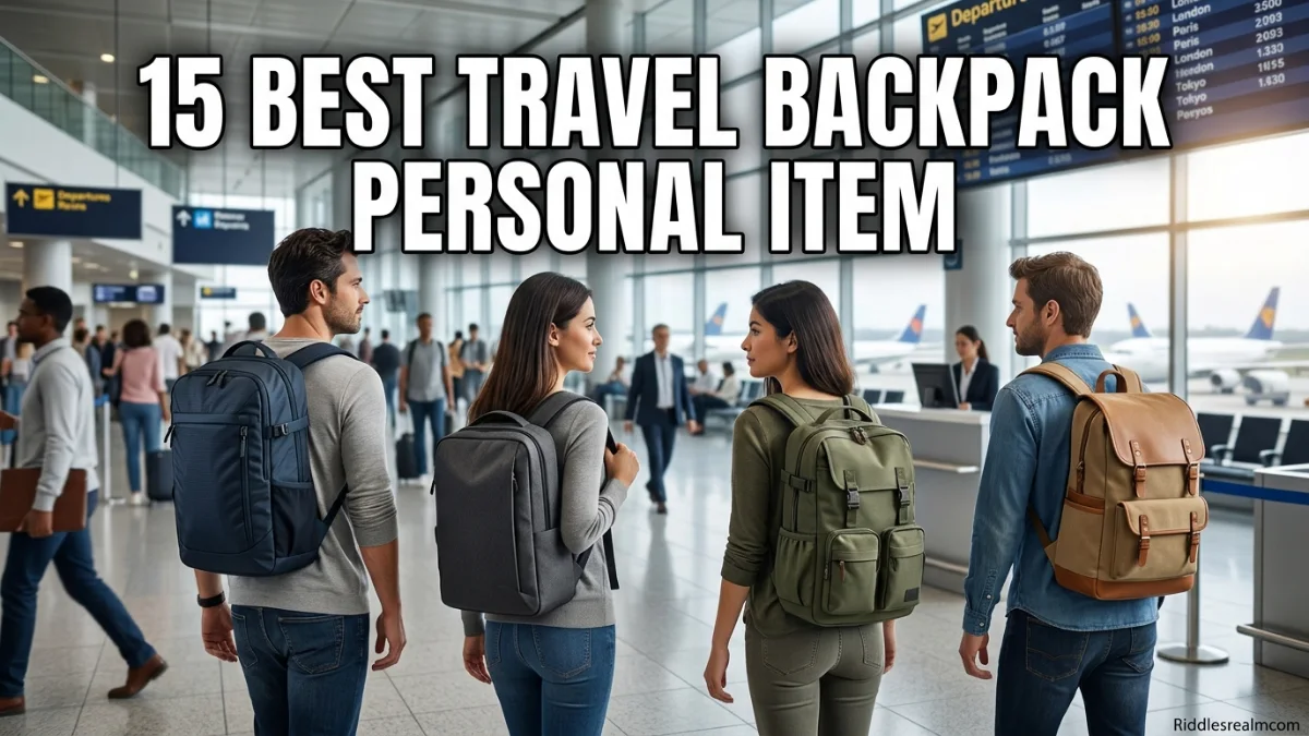 15 Best Travel Backpack Personal Item Options for 2026