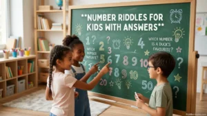 Number Riddles for Kids with Answers