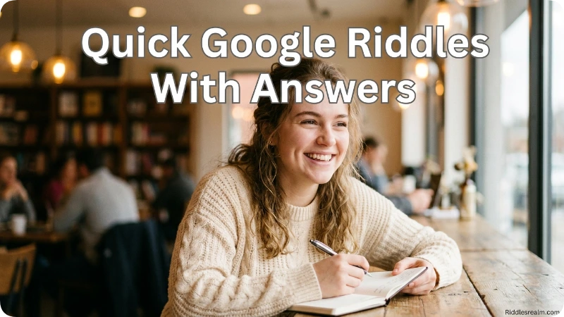 Quick Google Riddles With Answers