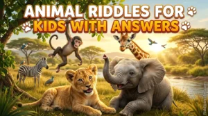 Animal Riddles for Kids with Answers