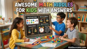 Awesome Math Riddles for Kids With Answers