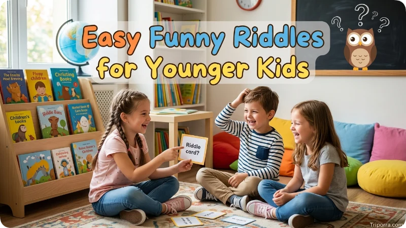 Easy Funny Riddles for Younger Kids