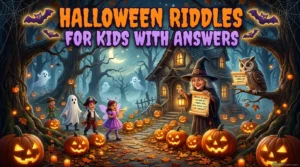 Halloween Riddles for Kids with Answers