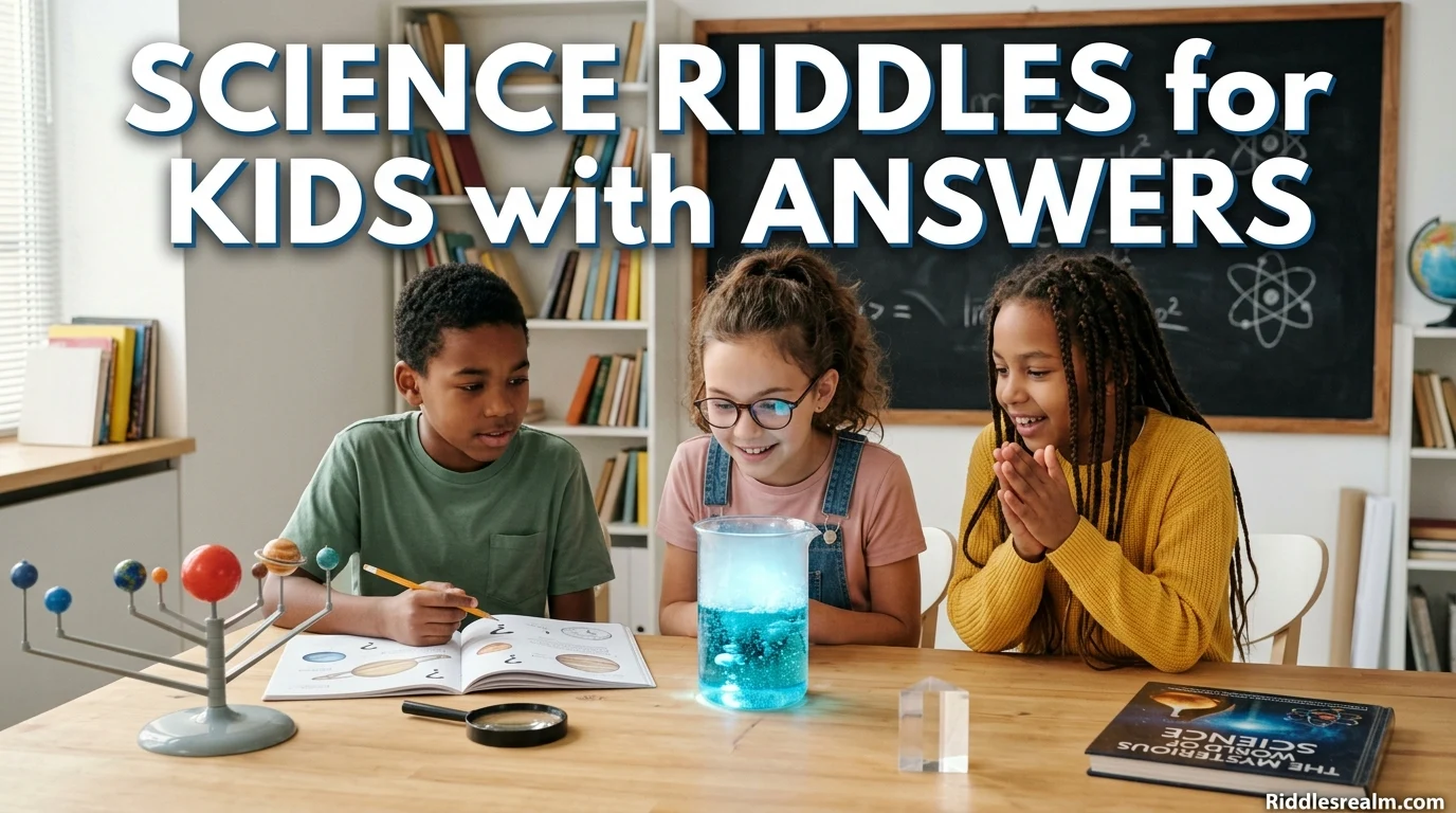 Science Riddles for Kids with Answers